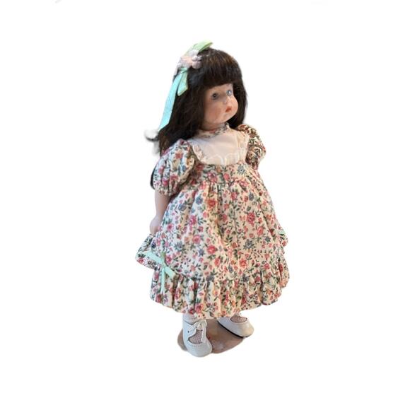 Vintage Carol Anne Collectible Porcelain Doll - Picture 2 of 5